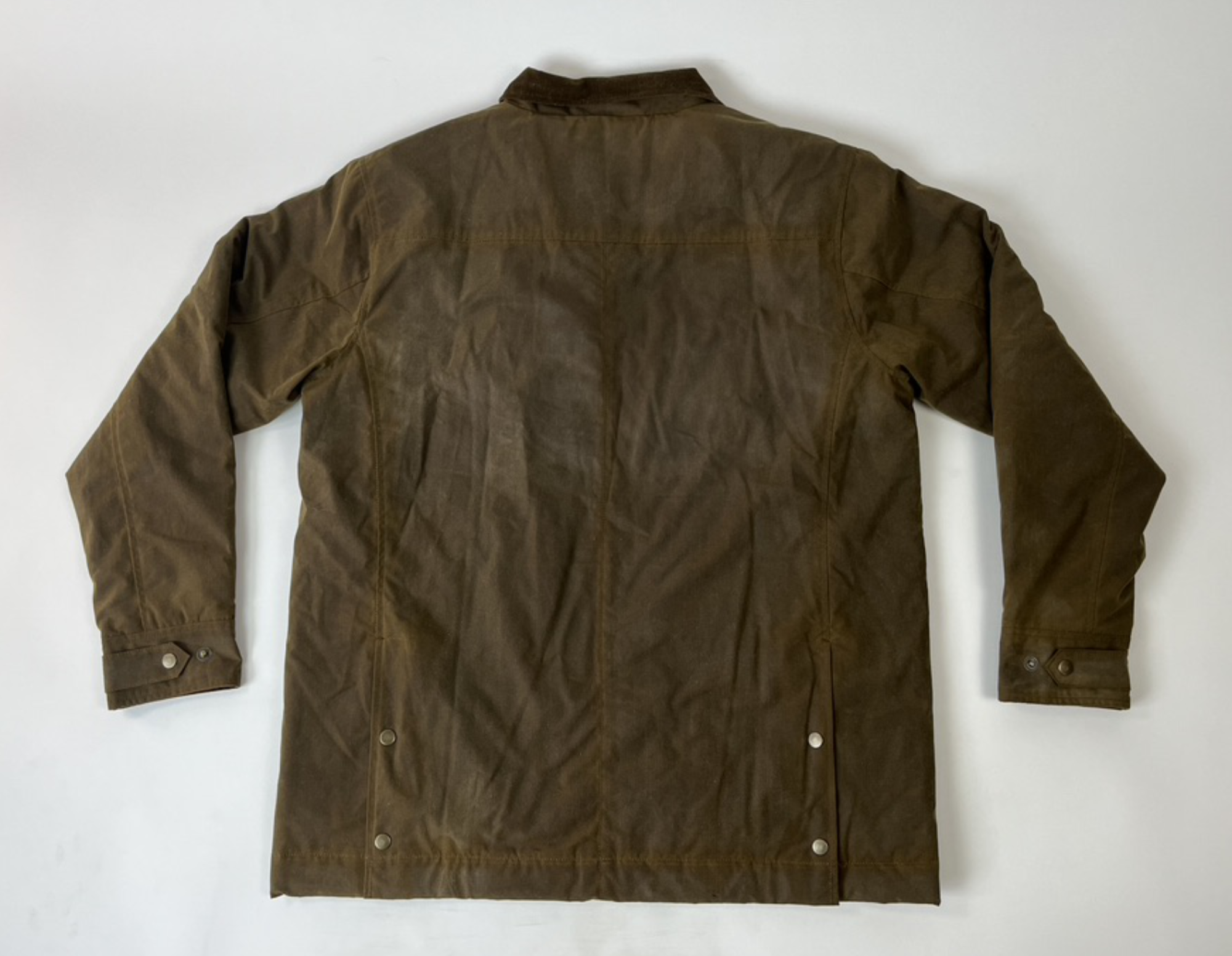 men's bomber-style jacket back side