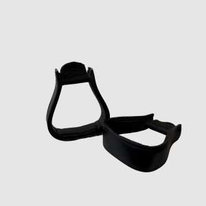 leather covered aluminum stirrups
